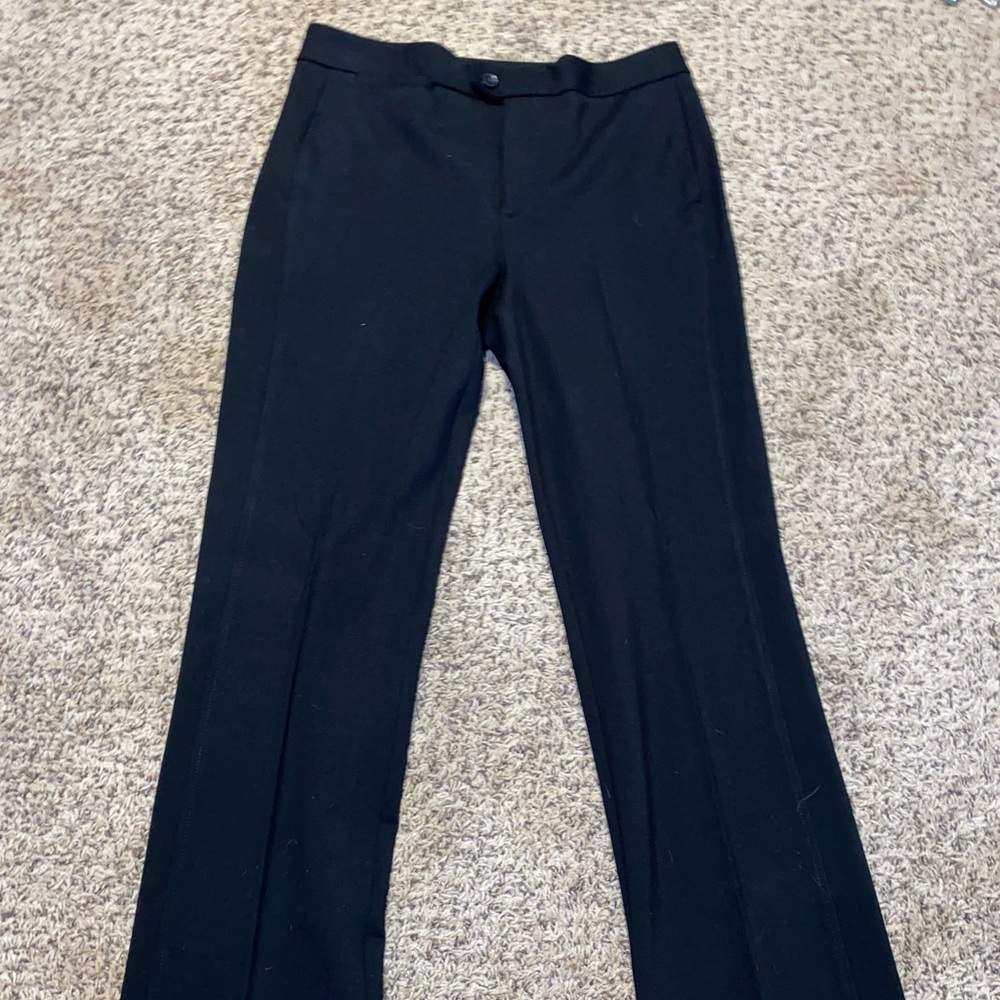 Black ladies dress pants.